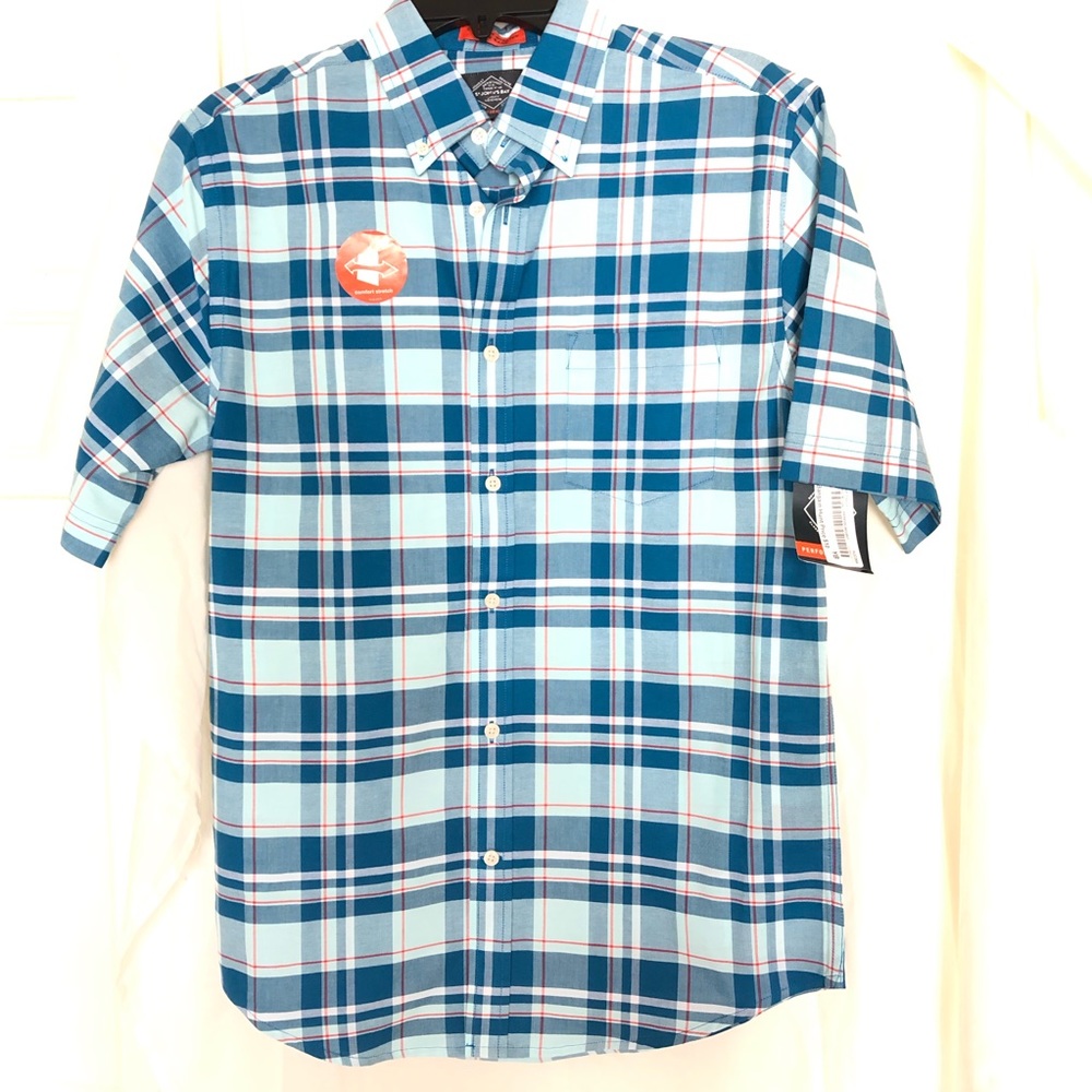 St. John’s Bay Short Sleeve Bitton Down
